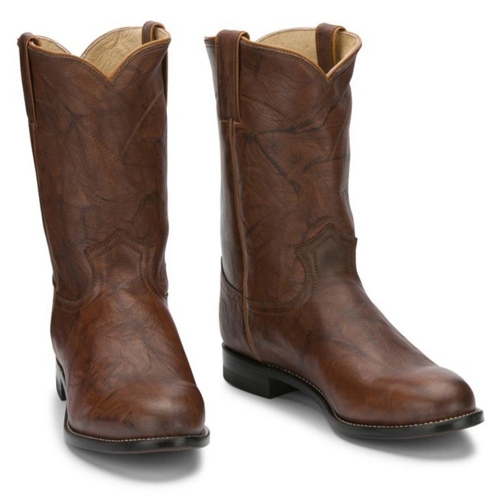 JUSTIN LEATHER BOOTS JACKSON 10" ROPER
